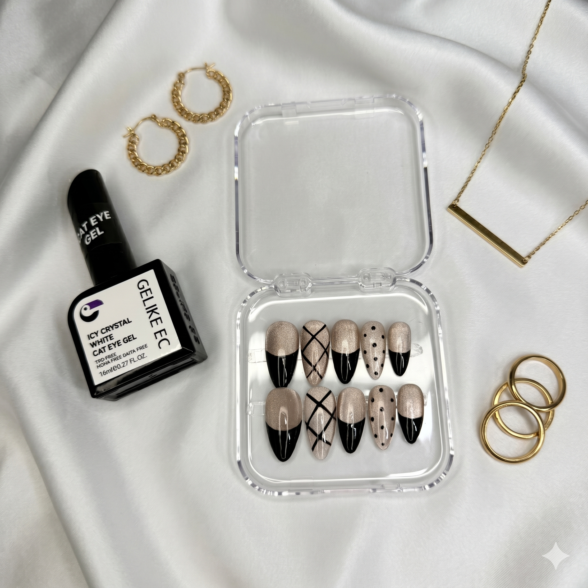 Champagne Noir Set