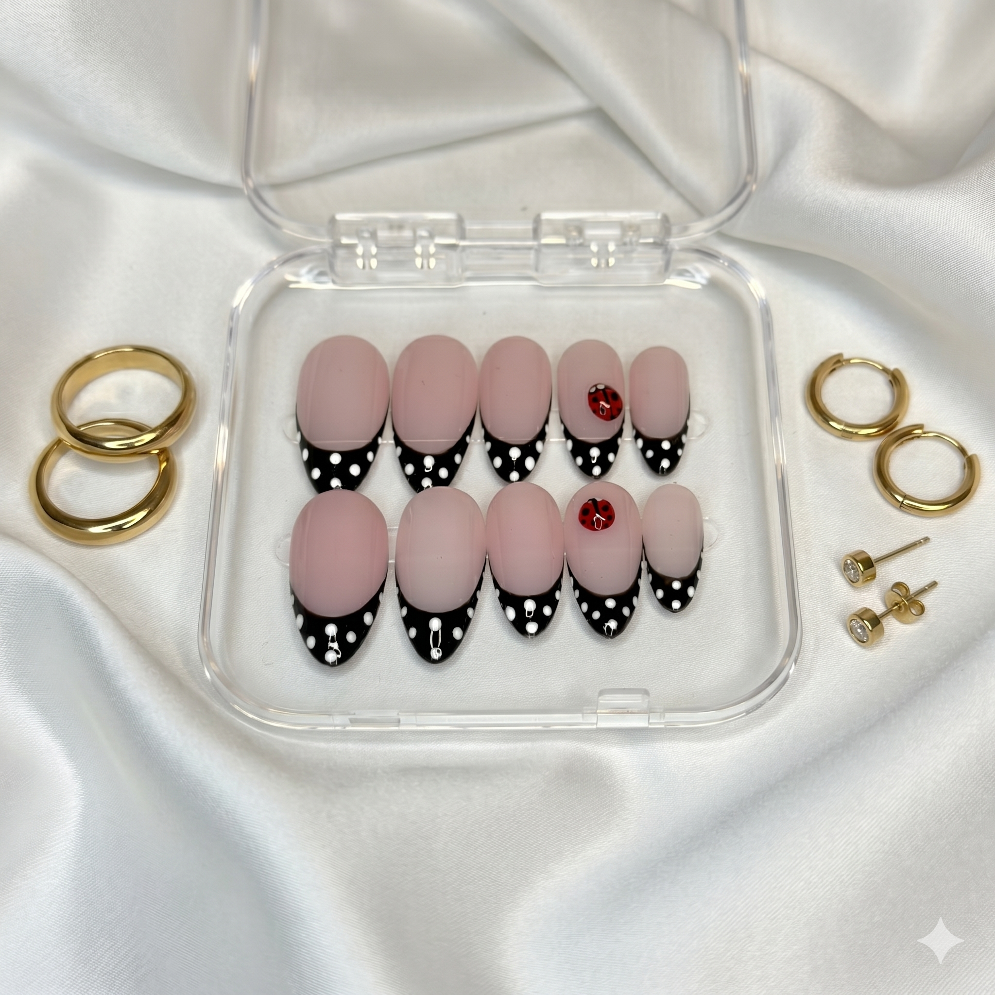Polka Noir Set