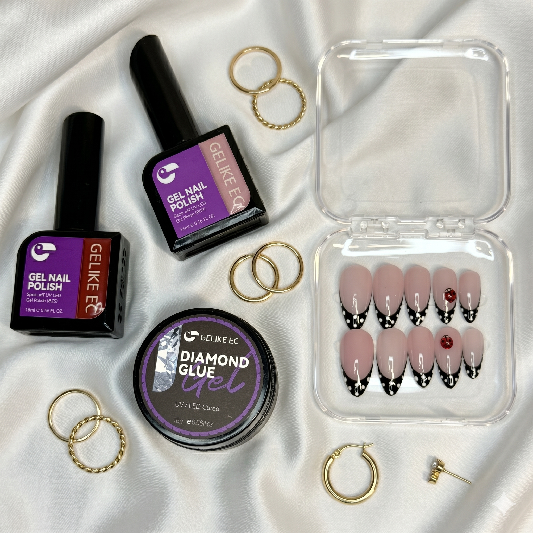 Polka Noir Set