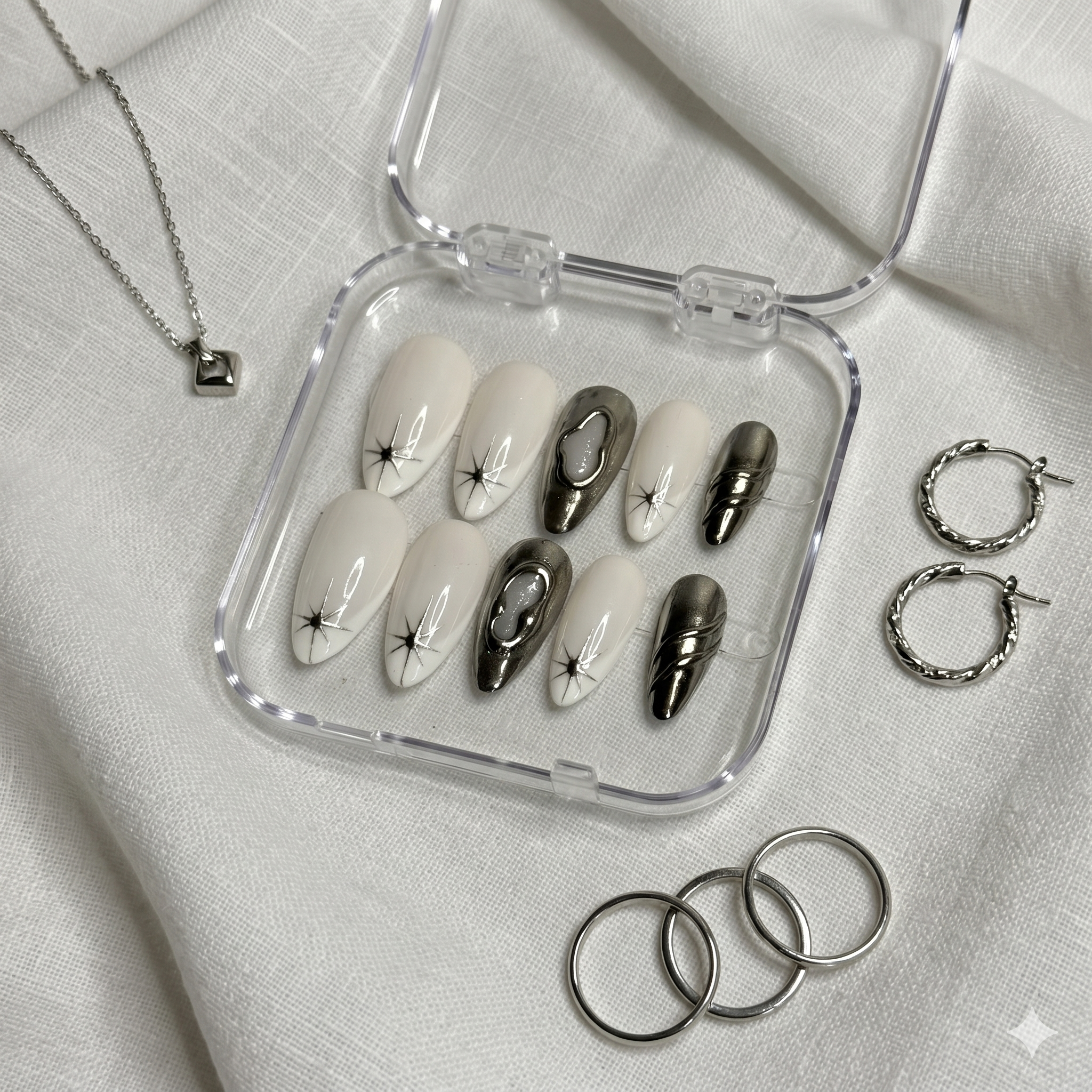 Obsidian Chrome Set