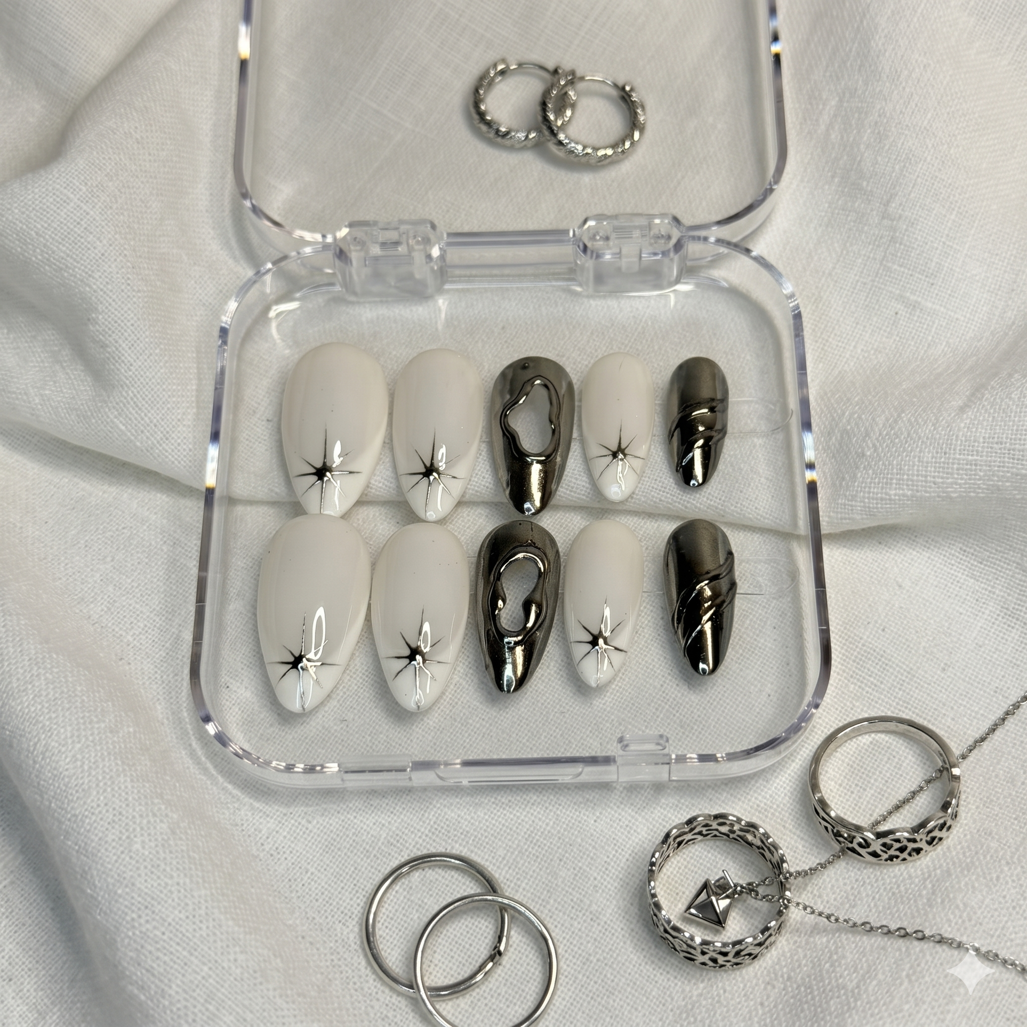 Obsidian Chrome Set