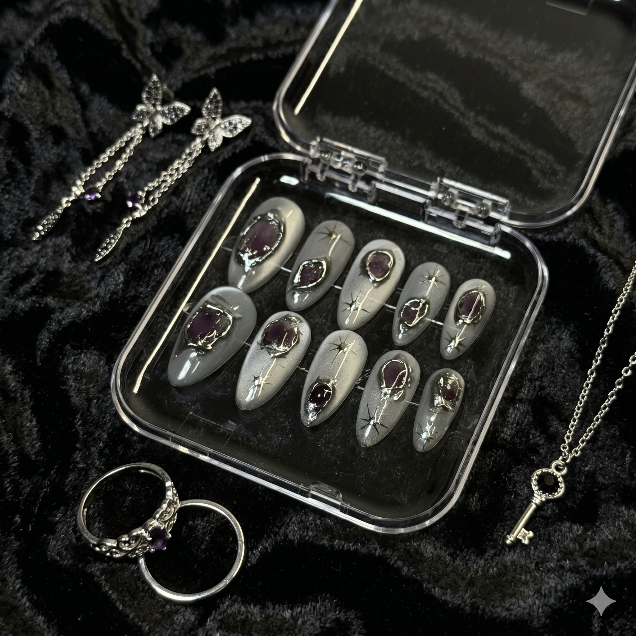Amethyst Eclipse Set