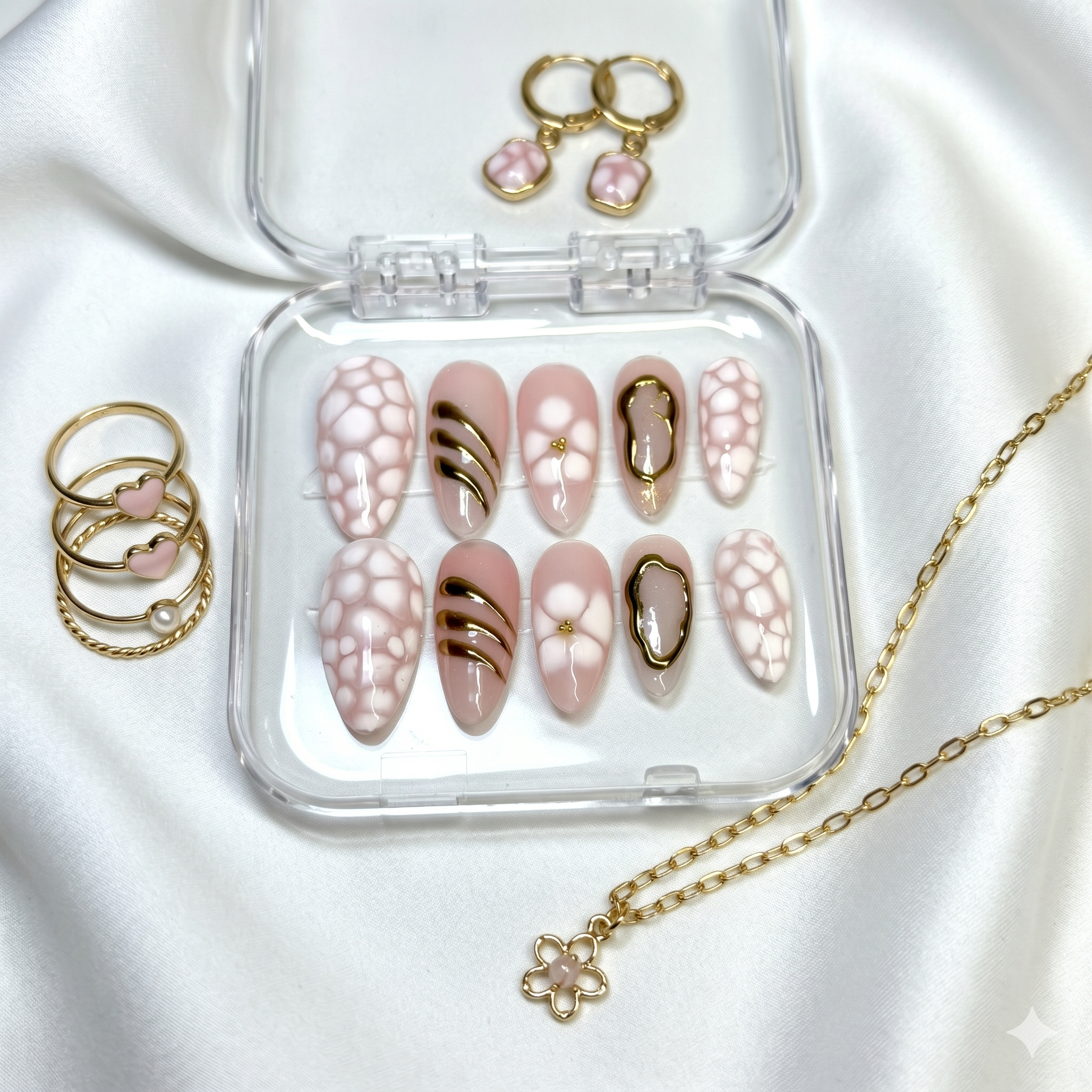 Blush Golden Set