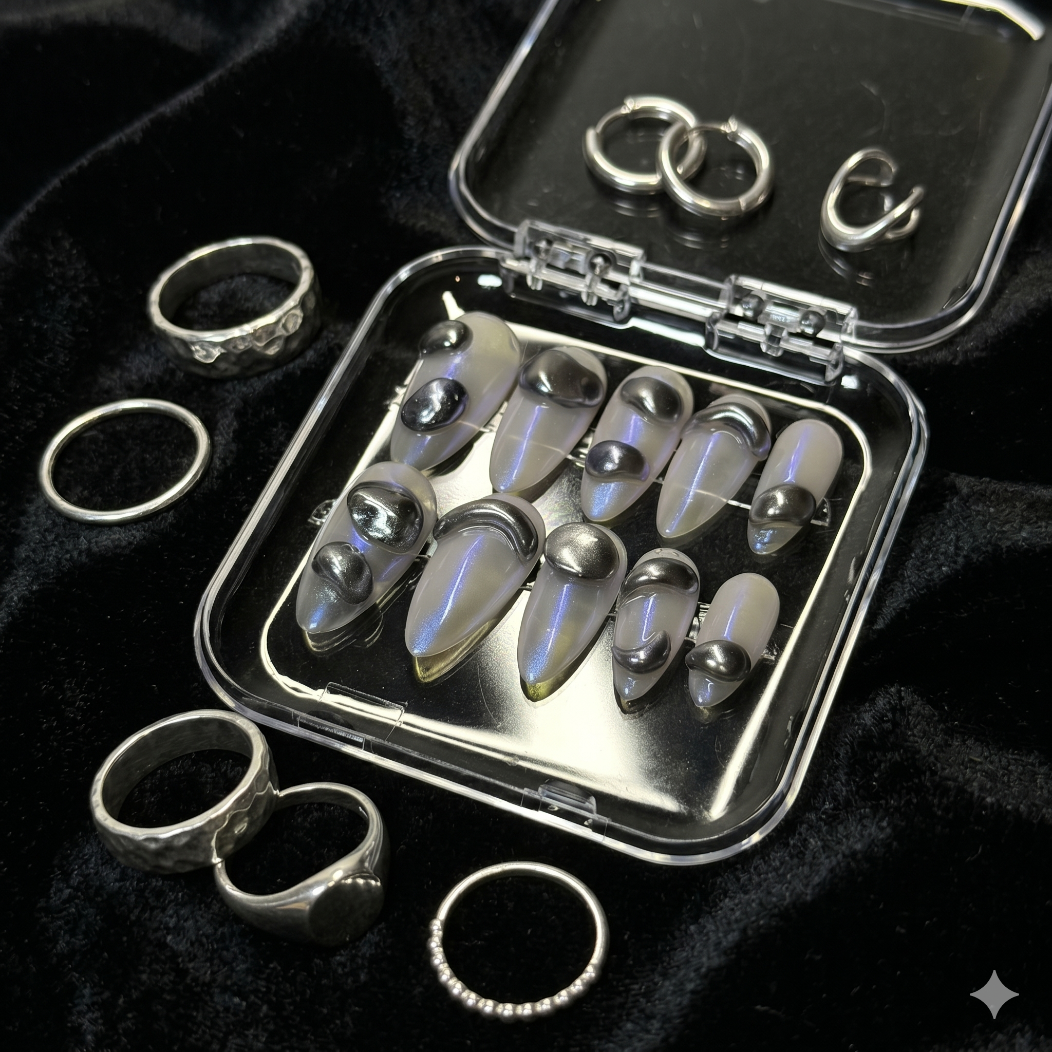 Chrome Pearl Orbit Set