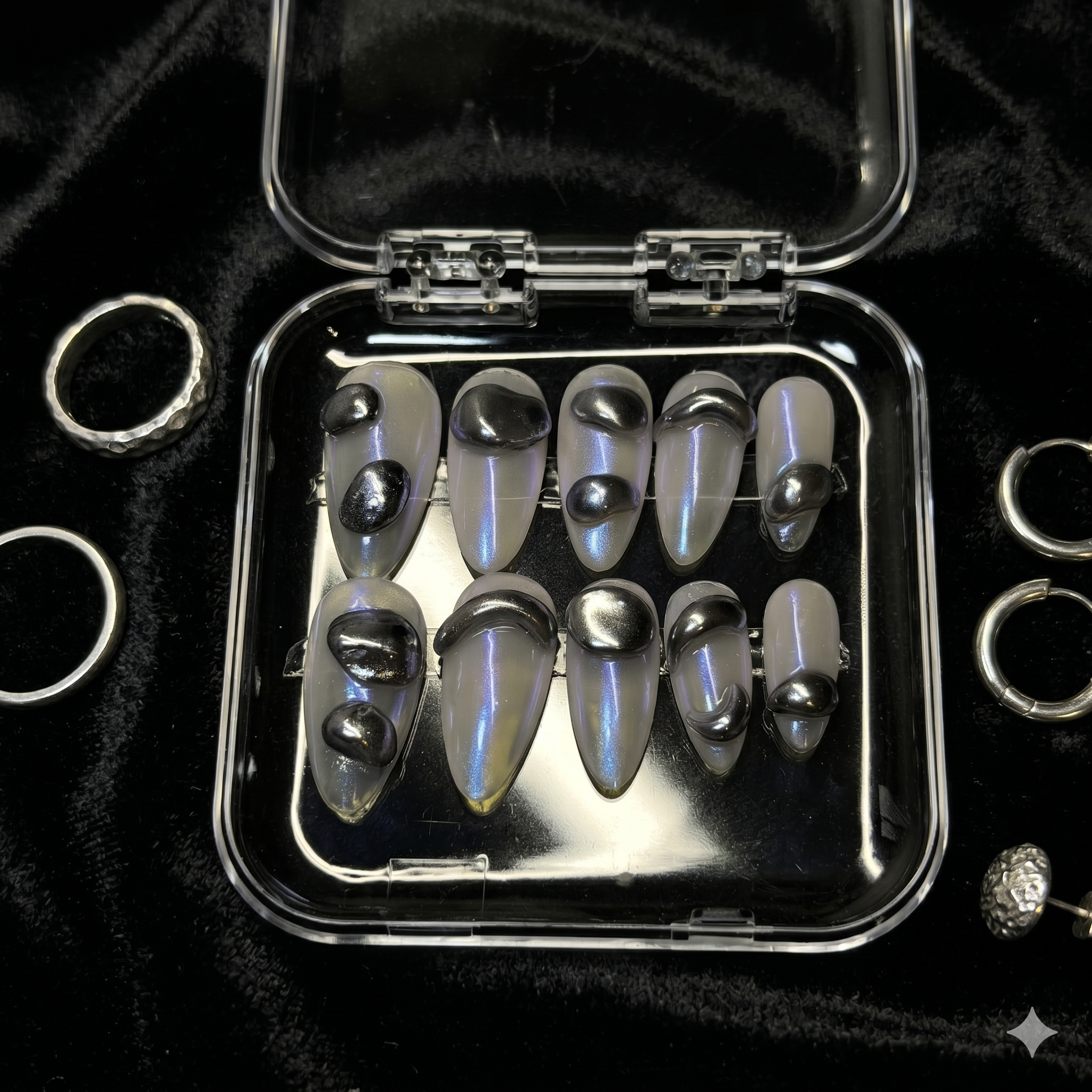Chrome Pearl Orbit Set
