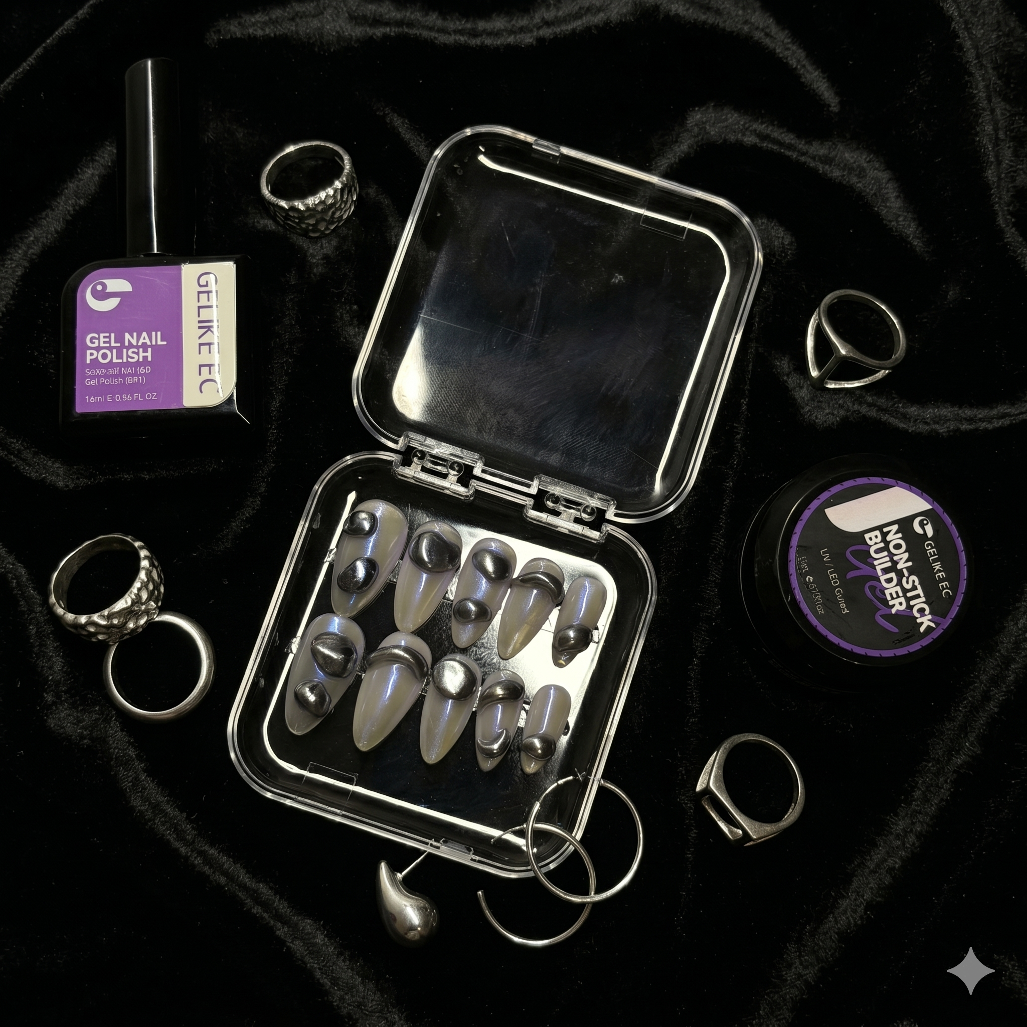 Chrome Pearl Orbit Set