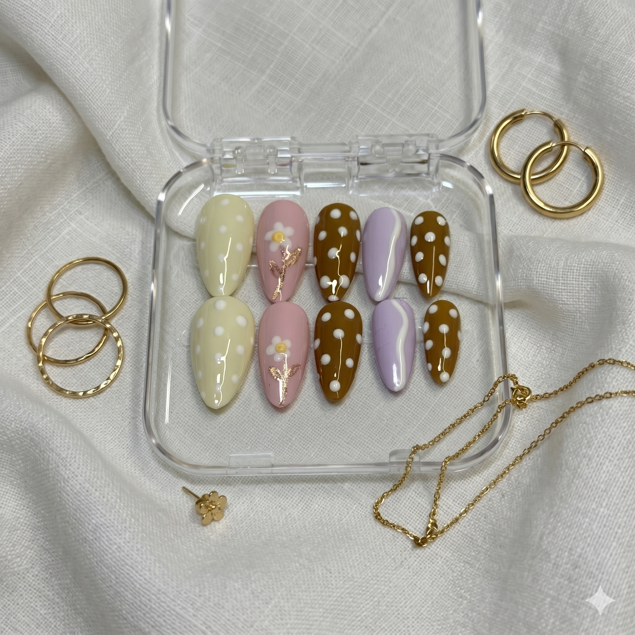 Daisy Mocha Bloom Set
