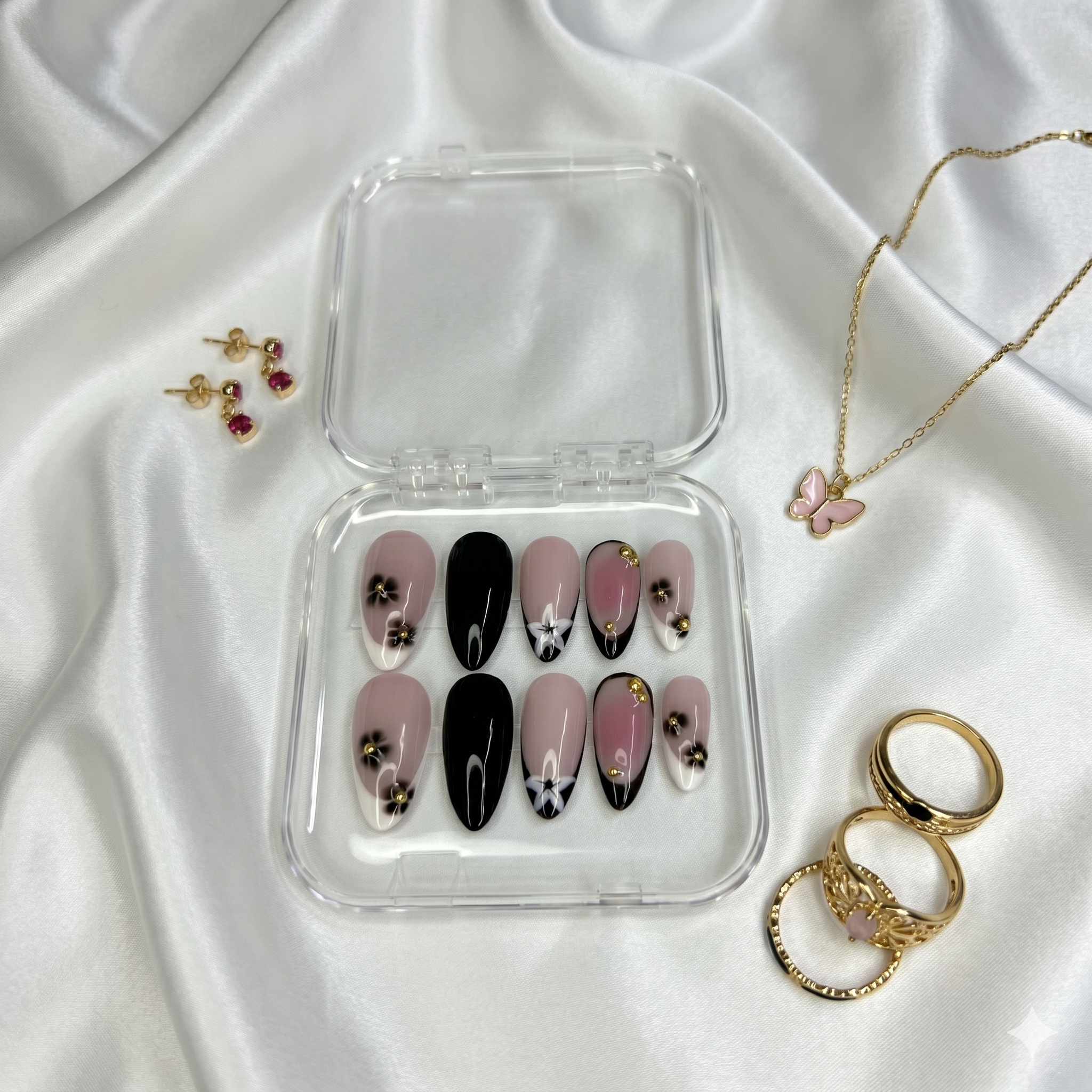 Noir Blossom Set