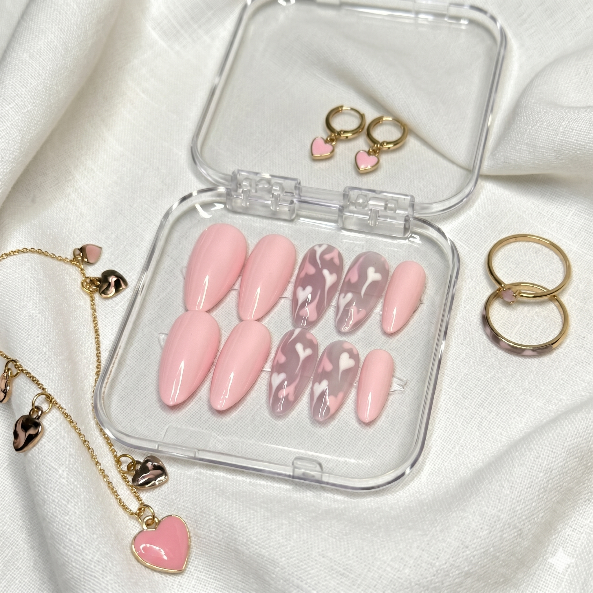 Pink Heart Set