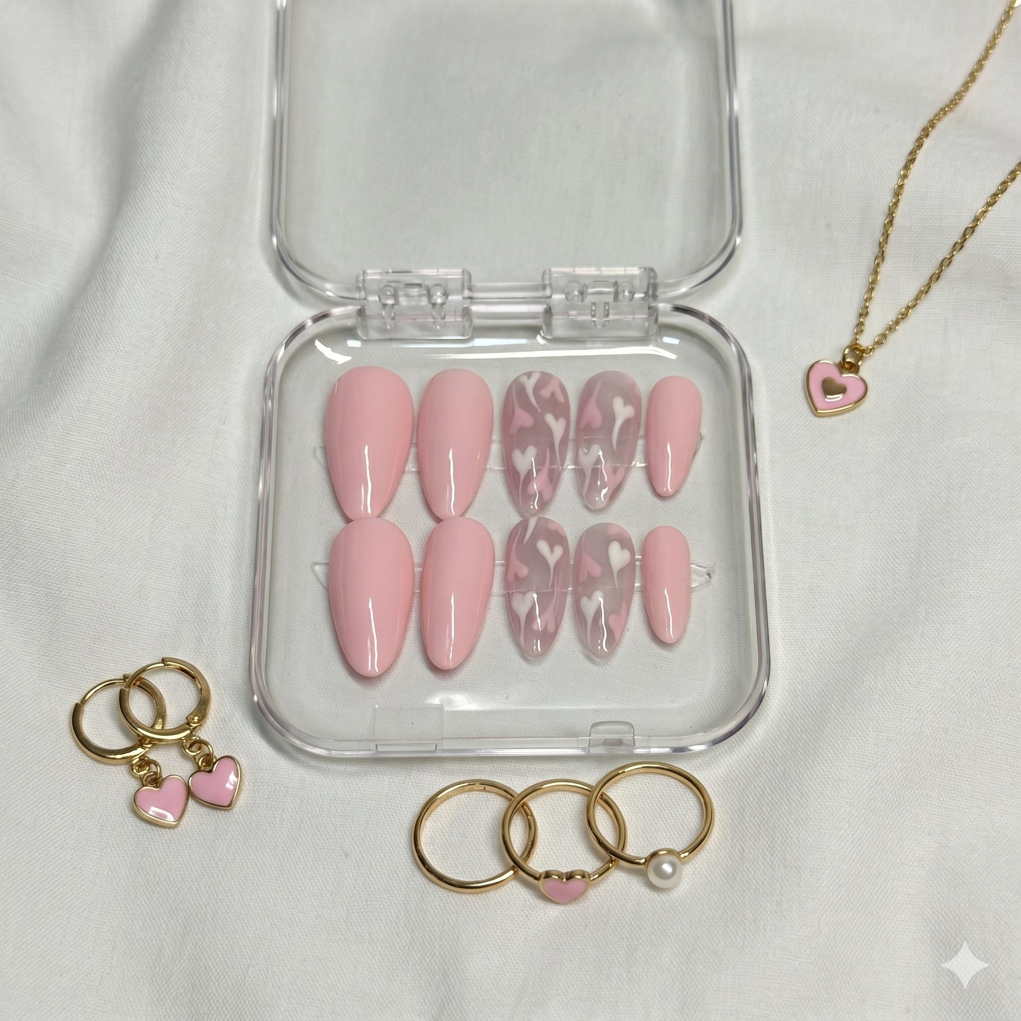 Pink Heart Set