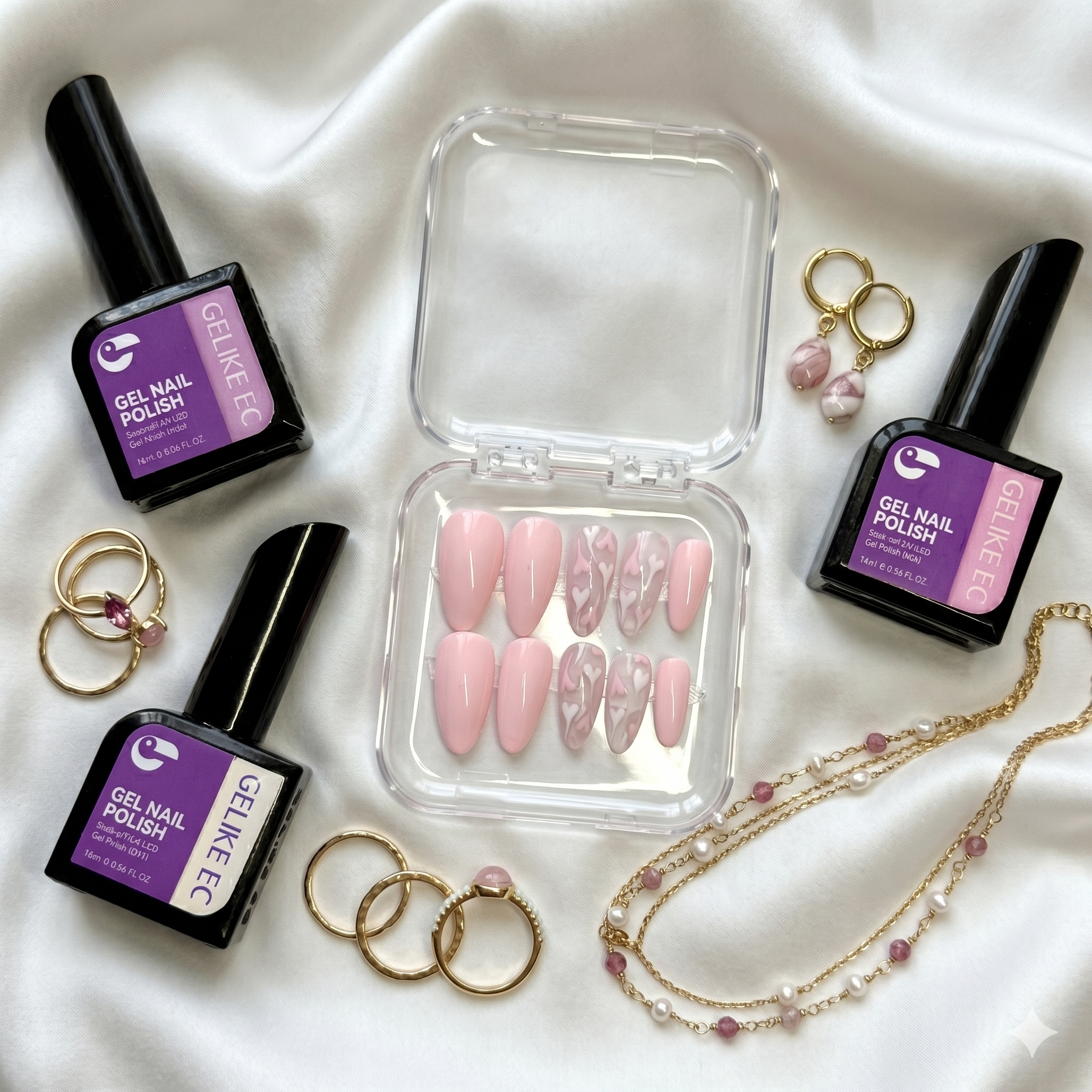 Pink Heart Set