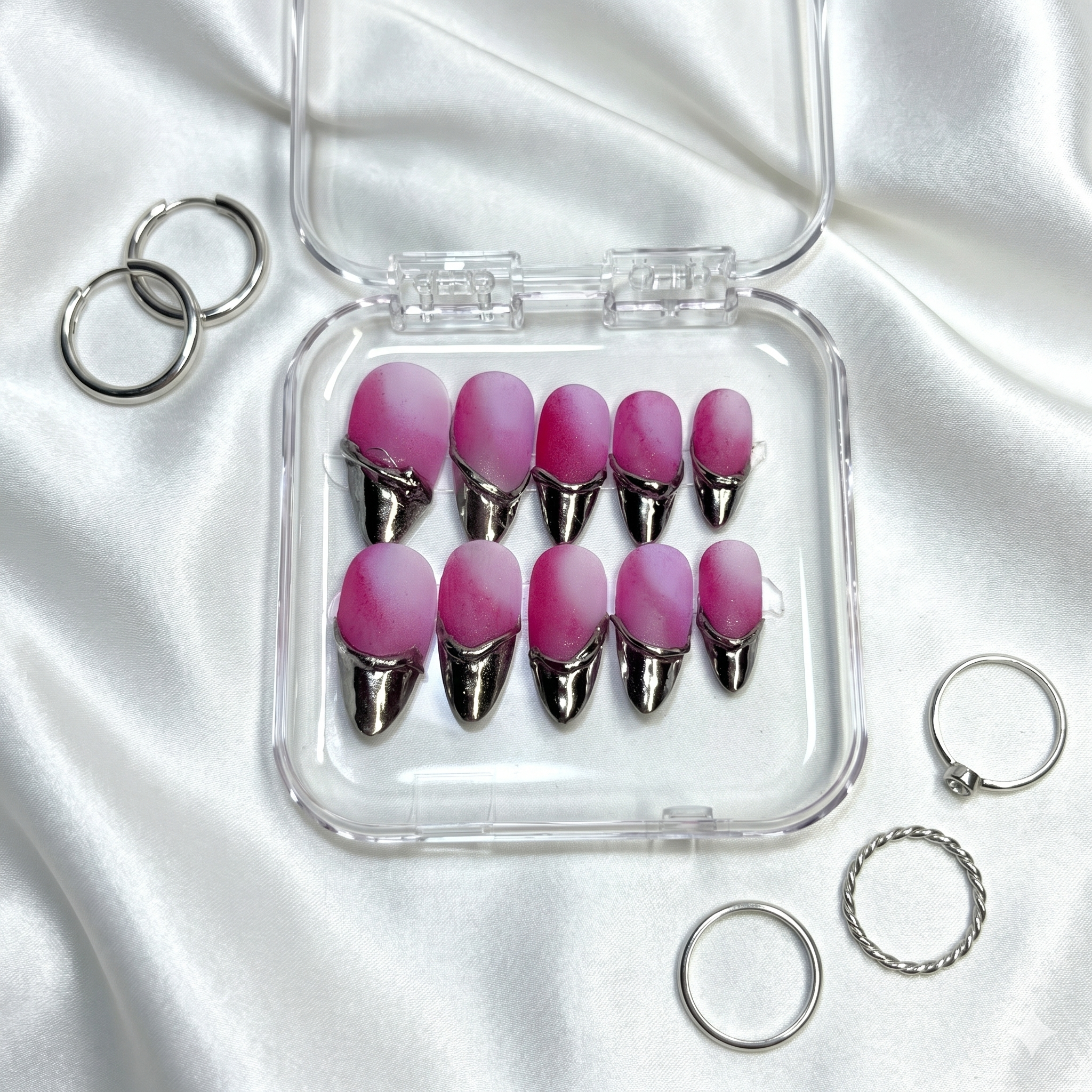 Rosé Chrome Set